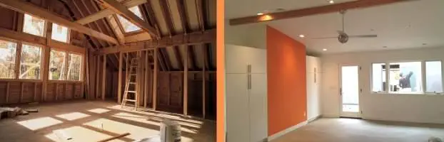 Construction Of A New Room Addition