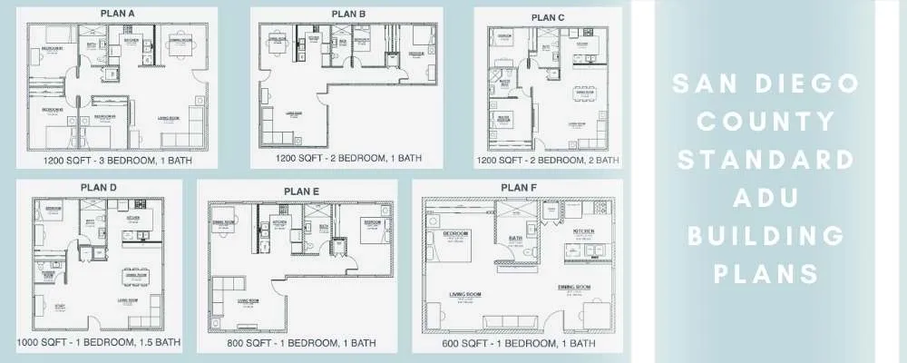 San Diego ADU Construction Guidelines 2 San Diego Adu Building Plans